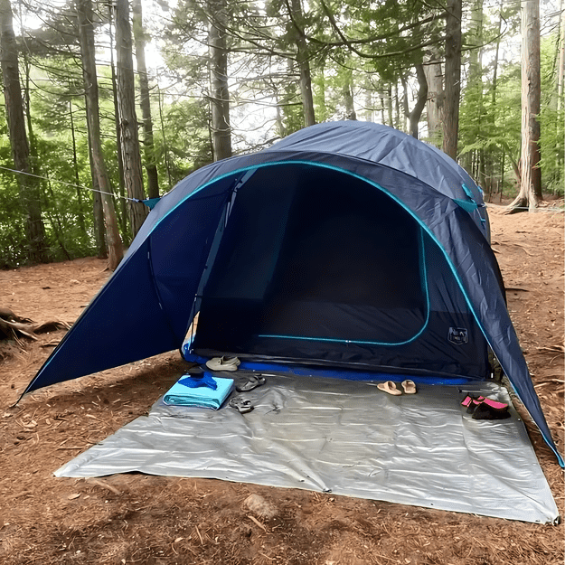 Plandeka Płachta Ochronna UV 4x5m 60g Okryciowa Mocna Uniwersalna 27