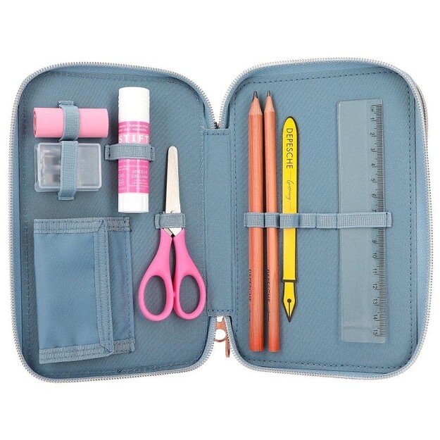 TOPModel Triple Pencil Case with Application CITY GIRLS ( 0412561 ) 4