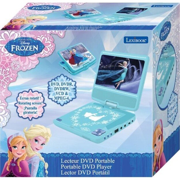 Lexibook - Disney Frozen Portable DVD Player 7