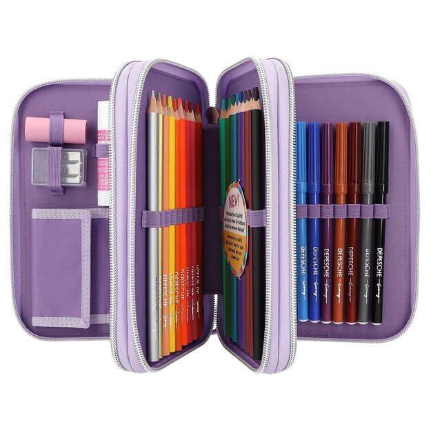 TOPModel - Triple Pencil Case - BALLET - ( 0412249 )