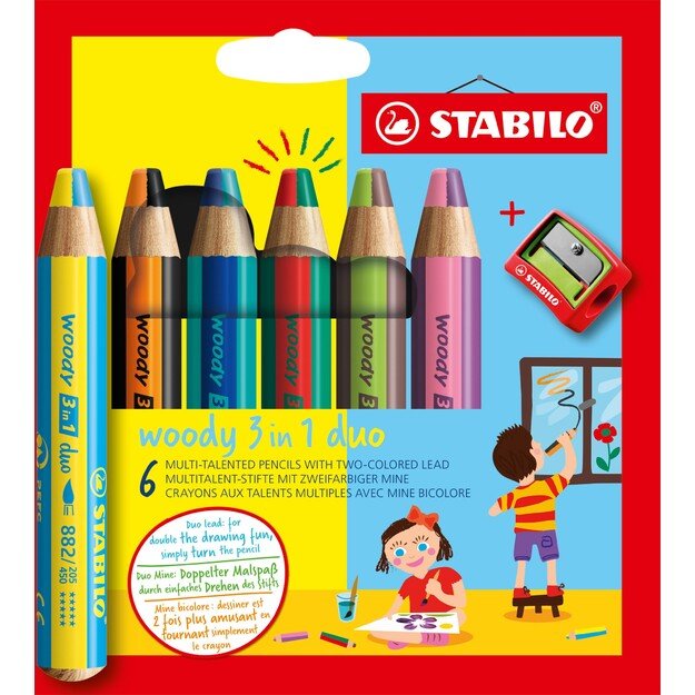 Stabilo - Woody Duo 8826/2 (208550) 1