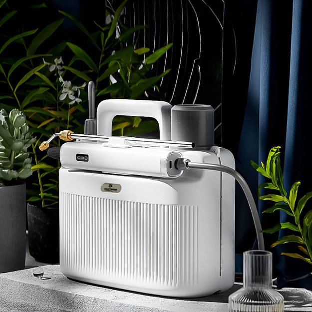 Elektriskais dārza smidzinātājs 2200 mAh akumulators, spiediens 5 l