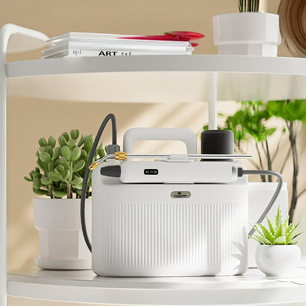 Elektriskais dārza smidzinātājs 2200 mAh akumulators, spiediens 5 l