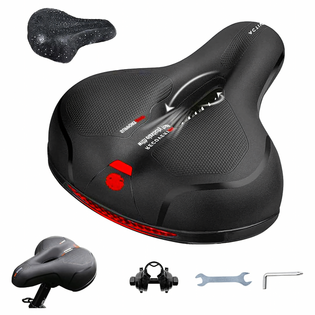 Velosipēda sēdeklis MTB sporta sēdeklis mīksts ventilēts triecienizturīgs