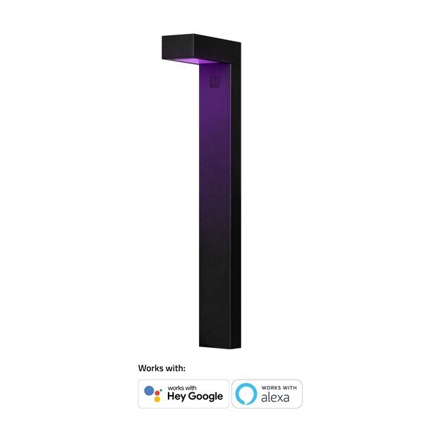 Hombli - Smart Outdoor Pathway Light, Black (single) 2
