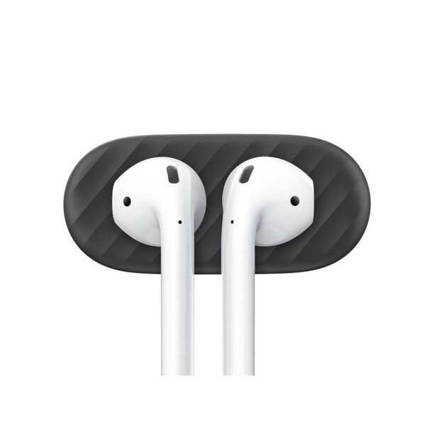 AirDockz - Magnetic holder for Airpods (Color: Black)