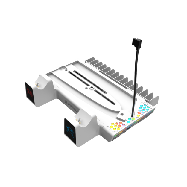 Oniverse Ps5 Nexus 5 Multifunction Stand For Ps5 - White
