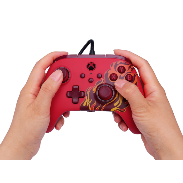 PowerA - Advantage Wired Controller - Red Blaze