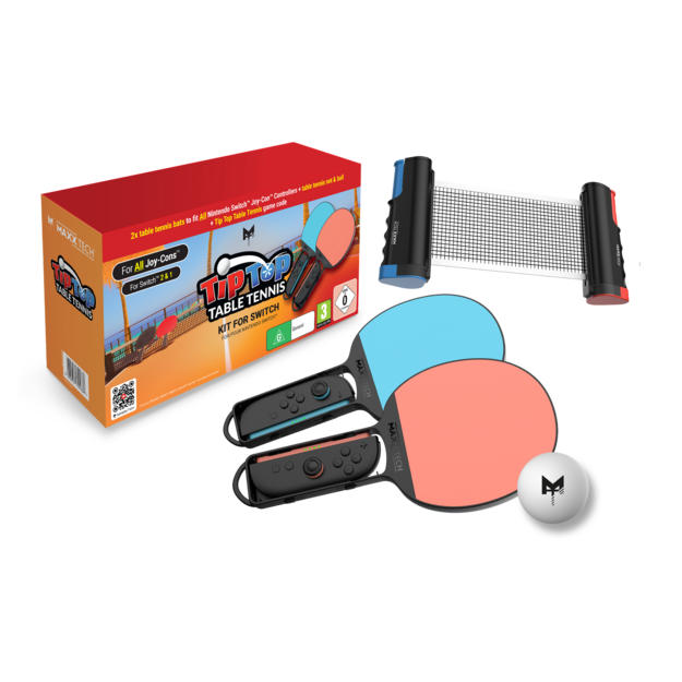 Maxx Tech Tip Top Table Tennis Kit - Nintendo Switch 2 & Nintendo Switch