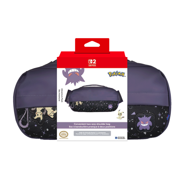 HORI - Adventure Pack for Switch 2 (Gengar & Mimikyu) - Purple