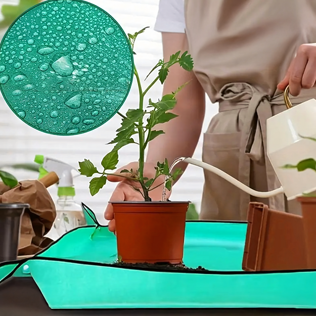 Sodo sodinimo kilimėlis gėlių ir augalų persodinimui 68x68 cm