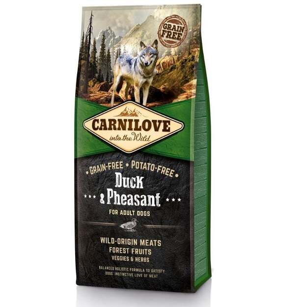 Carnilove - Dogfood - Duck & Pheasant for Adult - 12kg