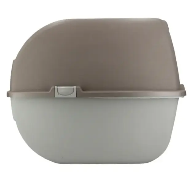 Omega - Roll 'N Clean Litter Box - Brown - L