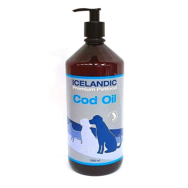Iceland Pet - Cod oil - 1.000 ml - (i026)