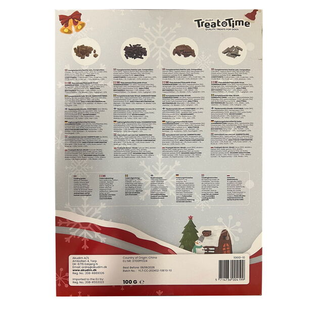 Treattime - Christmas calendar for cats - 4 variants