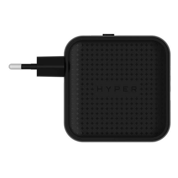 Hyper - HyperJuice 70W USB-C GaN Travel Charger (3C+1A) - Black