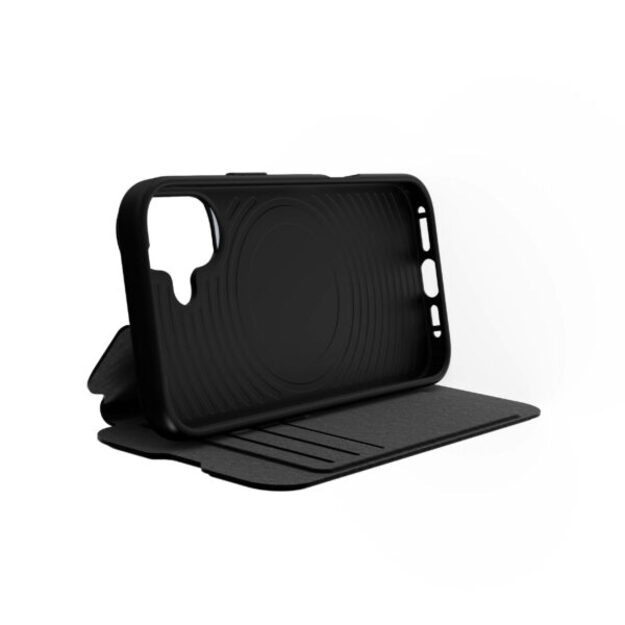 Tech21 - Evo Lite - Cover Wallet - iPhone 16 Plus - Black