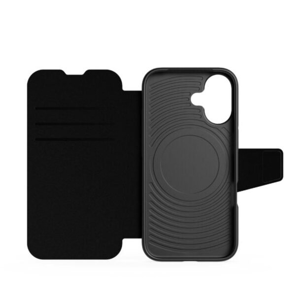 Tech21 - Evo Lite - Cover Wallet - iPhone 16 Plus - Black