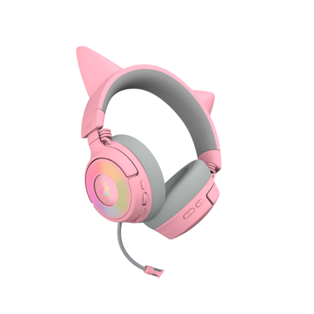 Razer - Kraken Kitty V3 Pro - Quartz