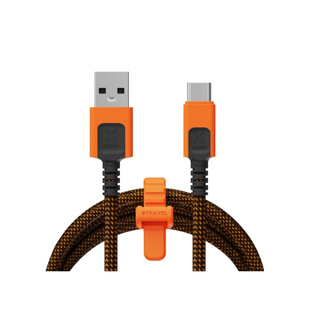 Xtorm - Xtreme USB-A / USB-C cable - Black - 1.5m