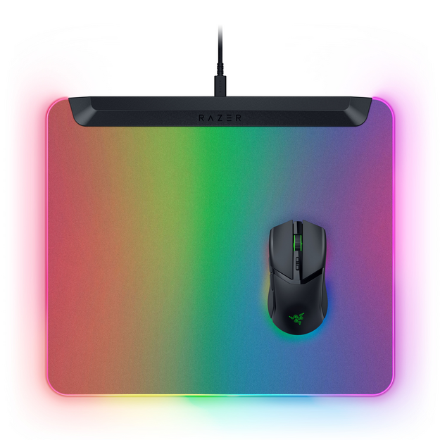 Razer - Firefly V2 Pro - LED backlit gaming mouse mat - Black