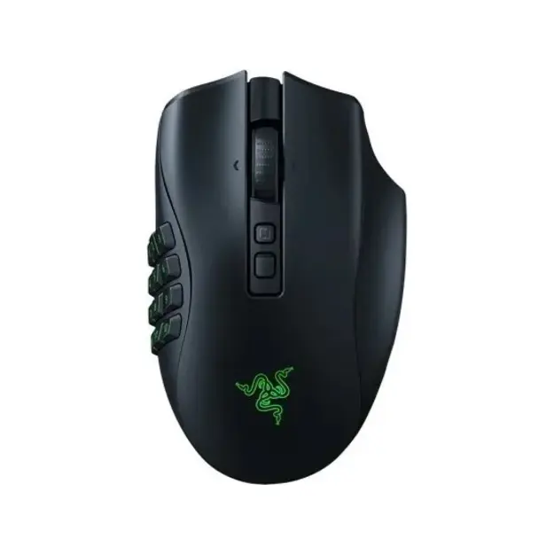 Razer - Naga V2 Pro – Modular Wireless Gaming Mouse with Swappable Side Panels