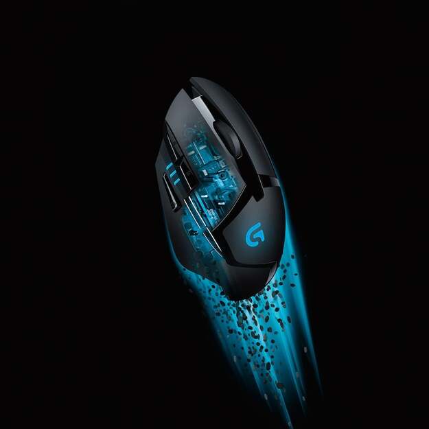 Logitech - G402 Hyperion Fury FPS Gaming Mouse