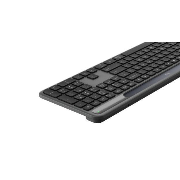 Logitech - Signature Slim Solar + K980 Keyboard - Graphite (Nordic)
