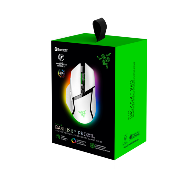 Razer - Basilisk V3 Pro Gaming Mouse- Mercury