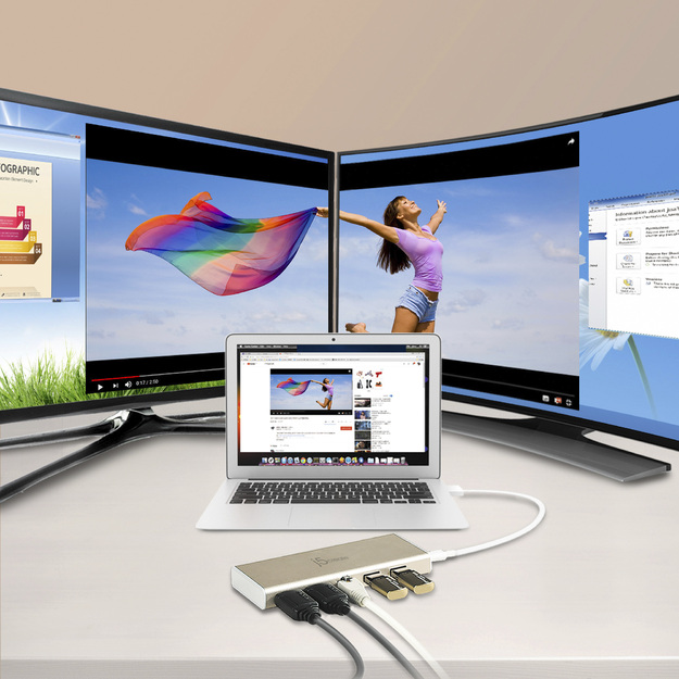 J5create - USB-C Dual HDMI Multi Dock