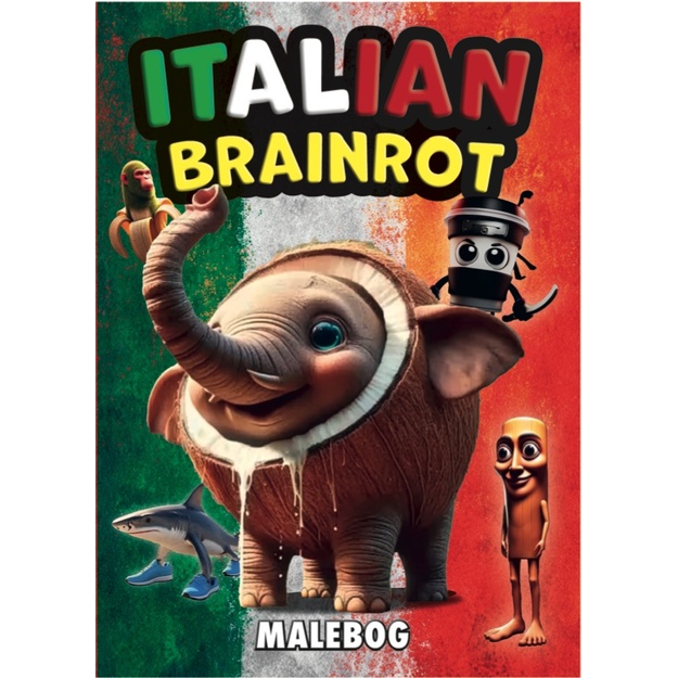 Italian Brainrot - Colouring Book