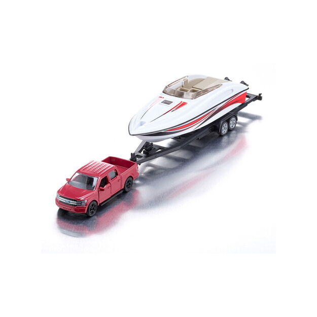 Siku - Ford F150 with Motorboat (313-2568)