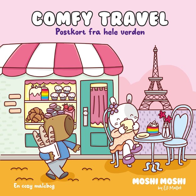 Cozy Coloring - Moshi Moshi: Comfy Travel