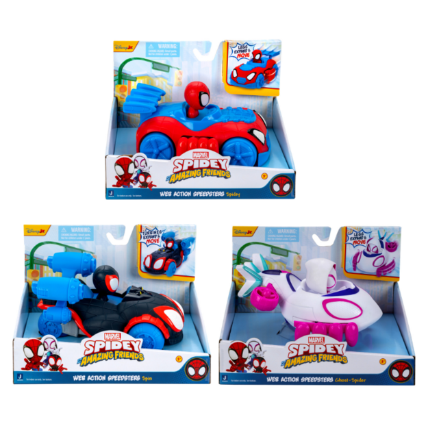 Spidey - Web Action Speedsters Assorted (SNF0374)