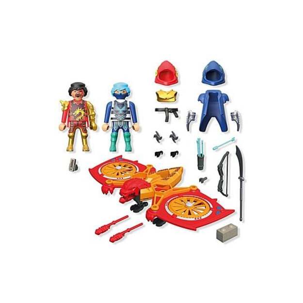 PLAYMOBIL - Heroes: Hero Drone Fight with Evil Ninja (71833)