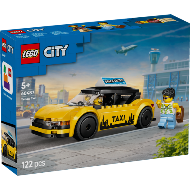 LEGO - LEGO City - Yellow Taxi (60487)