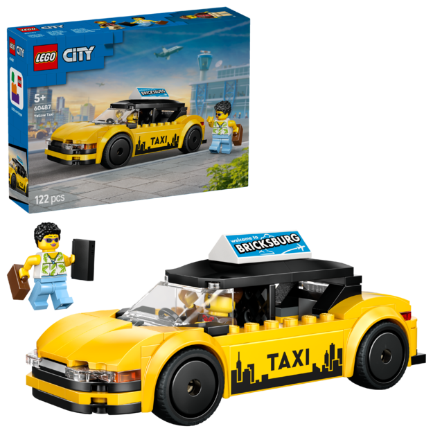 LEGO - LEGO City - Yellow Taxi (60487)