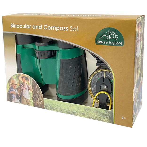 Nature Explore - Binocular & Compass - -(60210)
