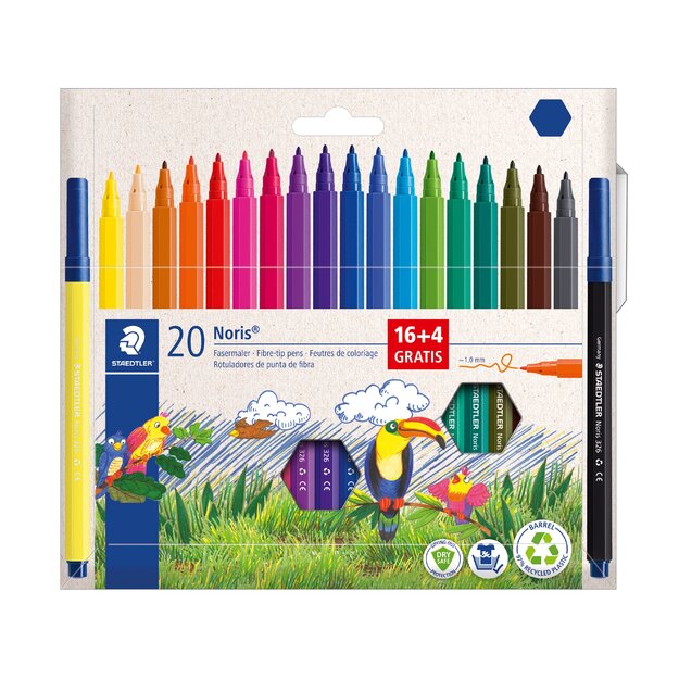 Staedtler - Noris Pens - 16+4 (326 C20P)