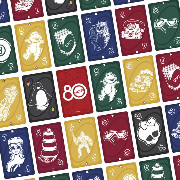 Mattel Games - UNO 80th Ruby Red (JGK30)