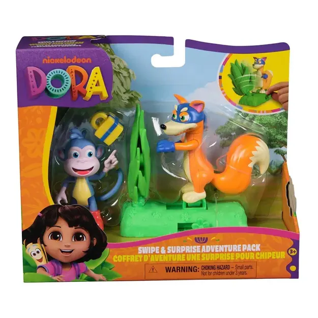Dora The Explorer Adventure Pack - Boots & Swiper (6073672)