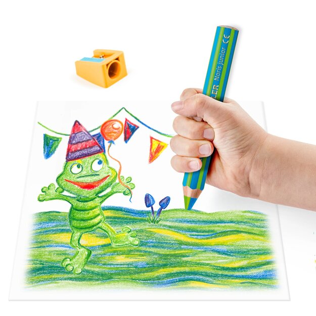 Staedtler - Noris Junior Duo coloured pencils - 6 pcs (1402 C6)