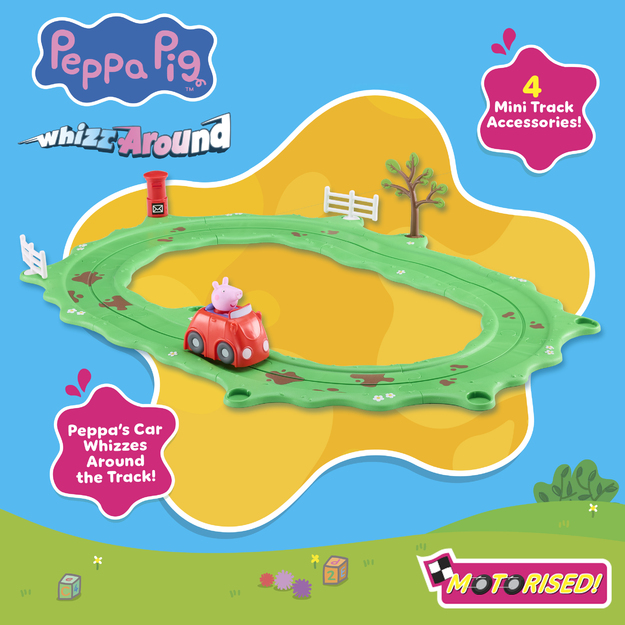 Peppa Pig - Whizz Around Peppa Red Car (8343)