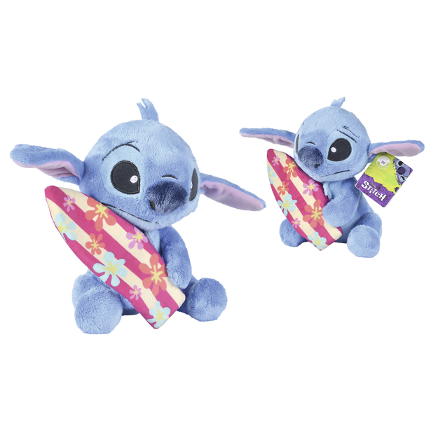 Disney - Stitch with Surfboard (25cm)