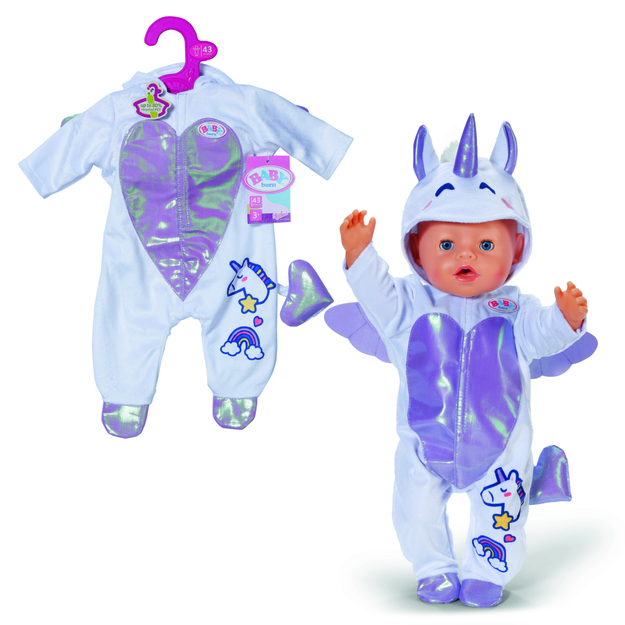 BABY born - Unicorn Onesie 43cm (838266)