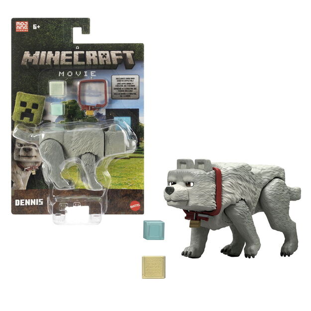 Minecraft - Movie Figure - Dennis the Wolf