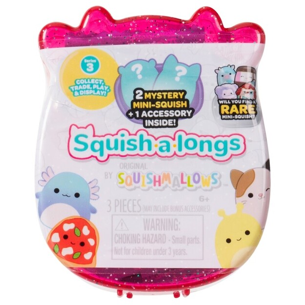 Squish-a-longs - 2.5 cm Blind 2-Pack S3 Ass