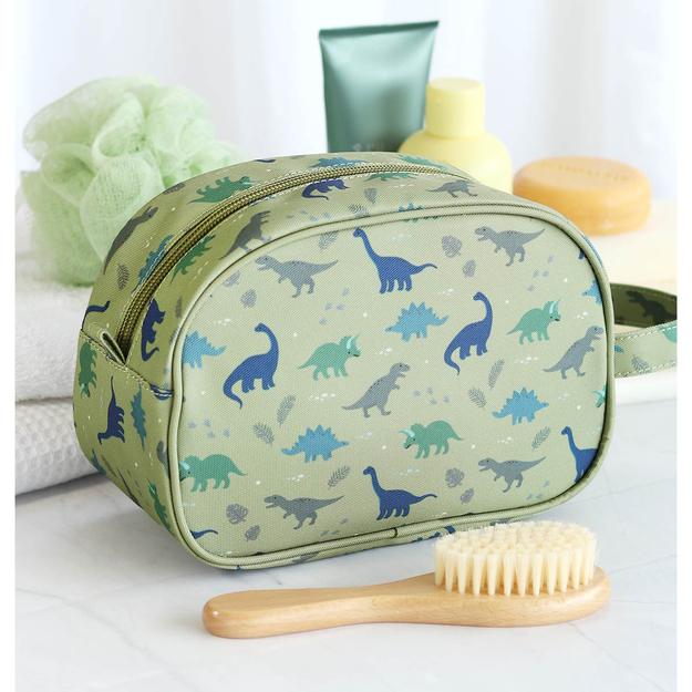 A little lovely company - Toilet Bag - Dinosaurs - 20.5 x 14 x 9.5 cm