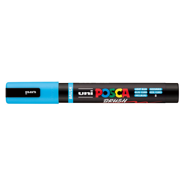 Posca - Brush PC-5BR - Light Blue (401506-57)