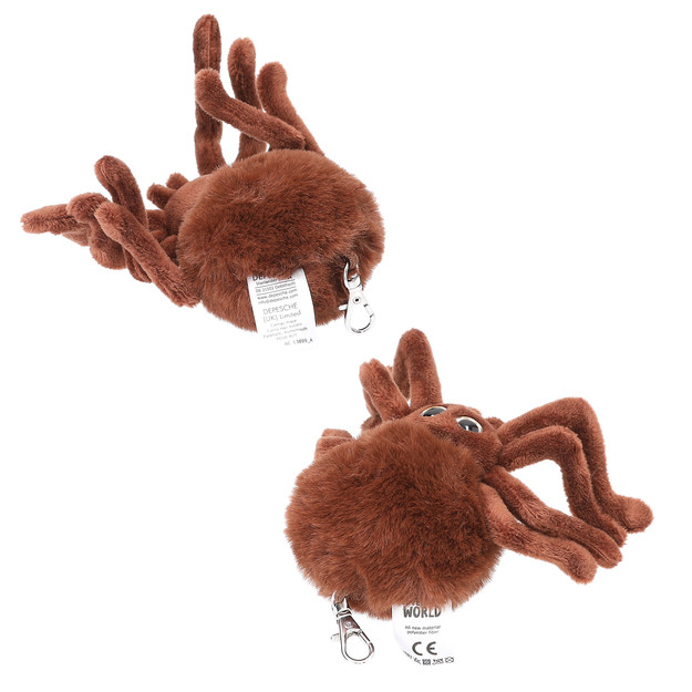 Dino World - Plush Spider Pendant (413899)